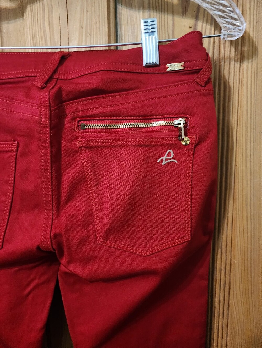 DL 1961 Amanda Skinny Jean in Pout, Size 25, 30" Long - Picture 9 of 11